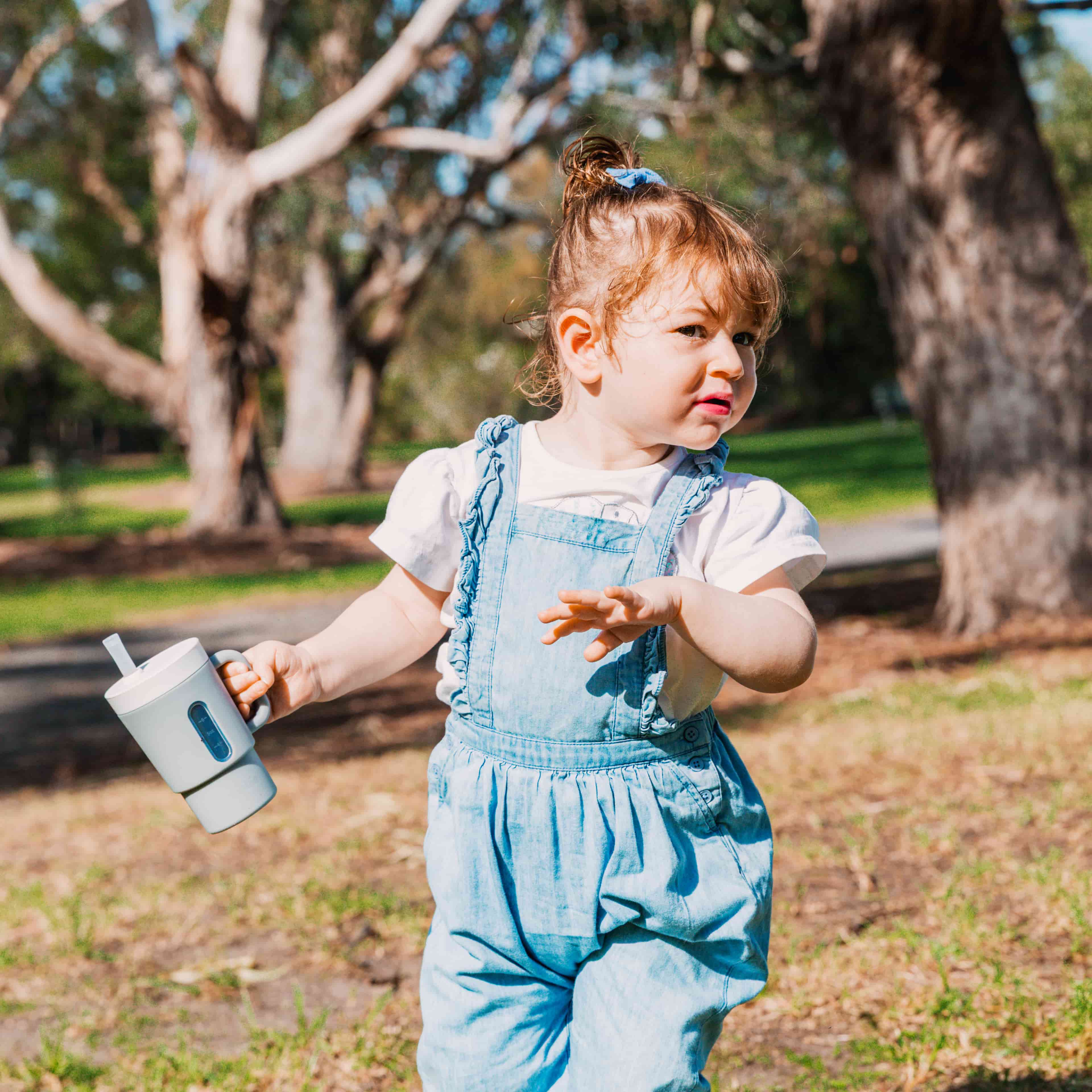 Grey Sippy Cup