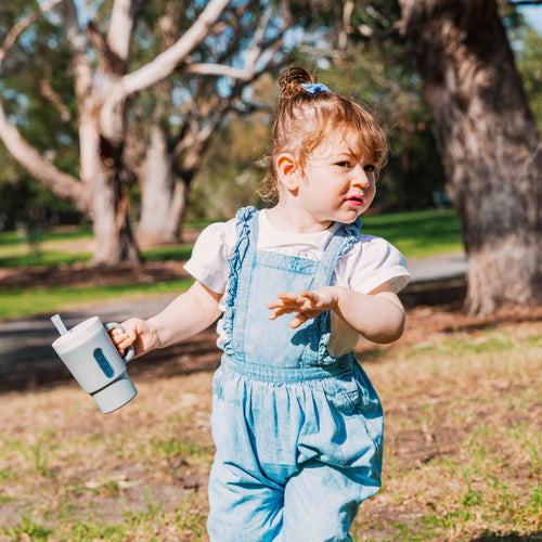 Grey Sippy Cup