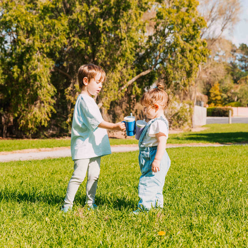 Blue Sippy Cup
