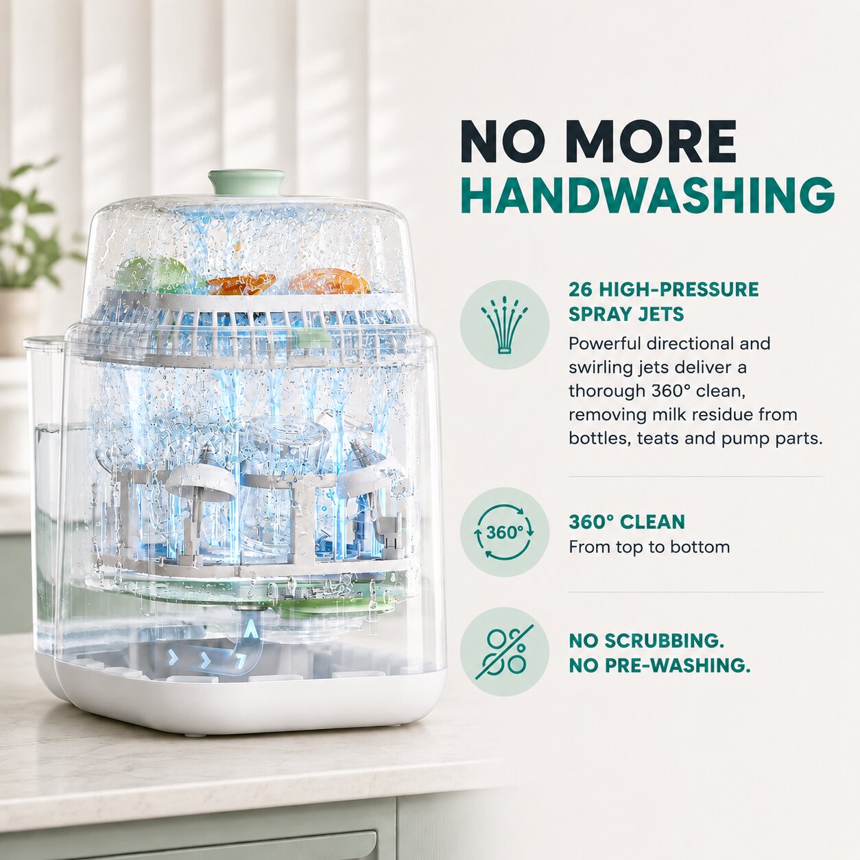 Bottle Washer Steriliser & Dryer