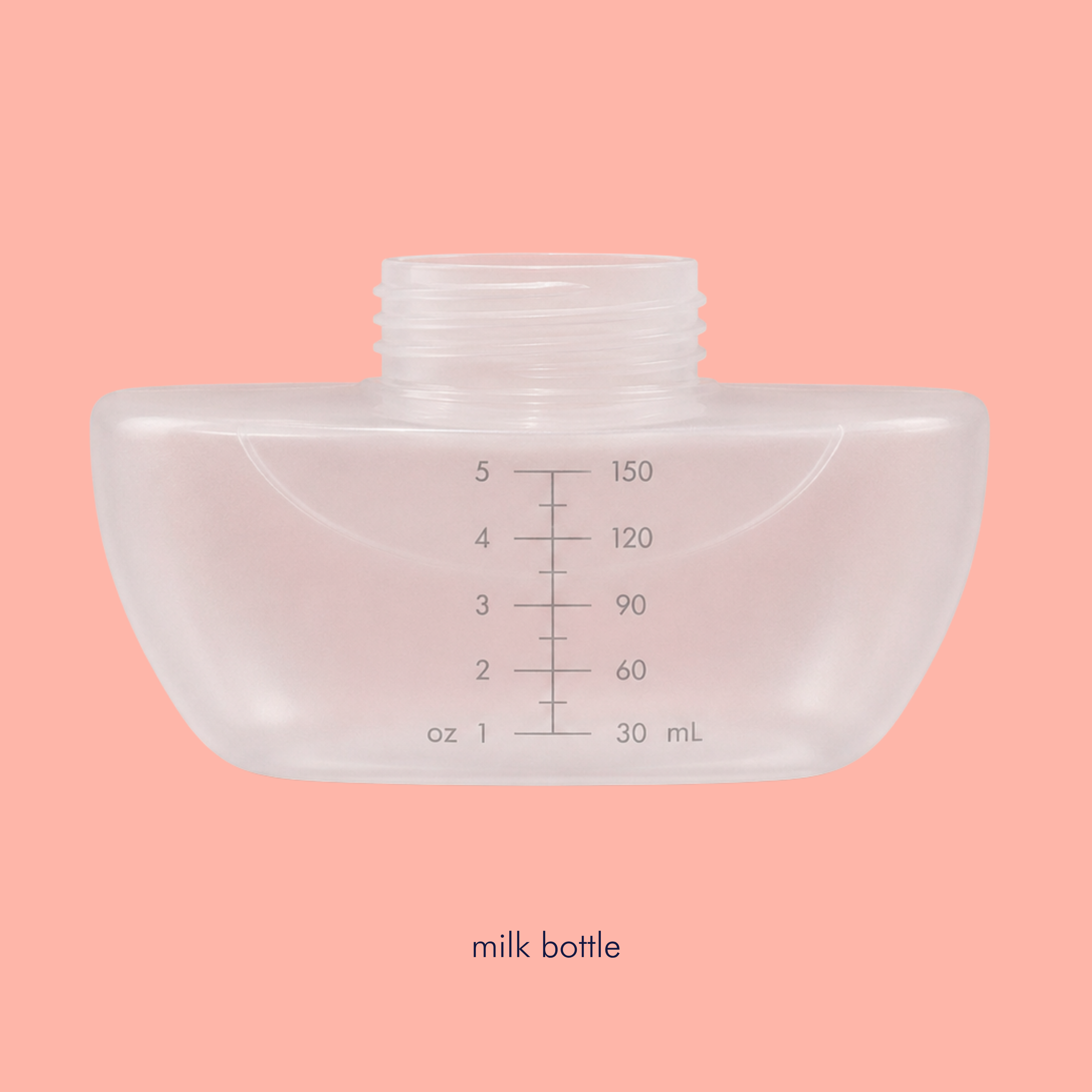 Wearable Breast Pump Milk Bottle