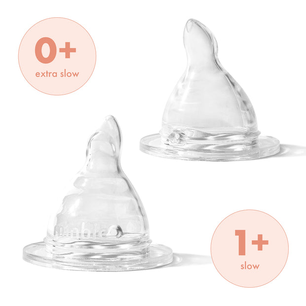 0+ & 1+ Month Newborn Teat Pack