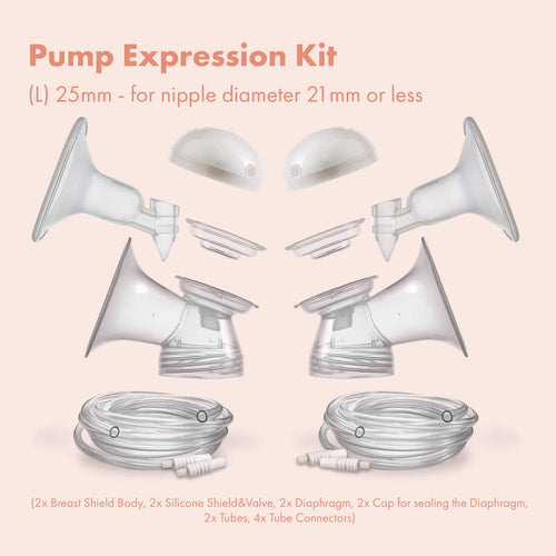 Minbie Pump Expression Parts - Size (L) 25mm
